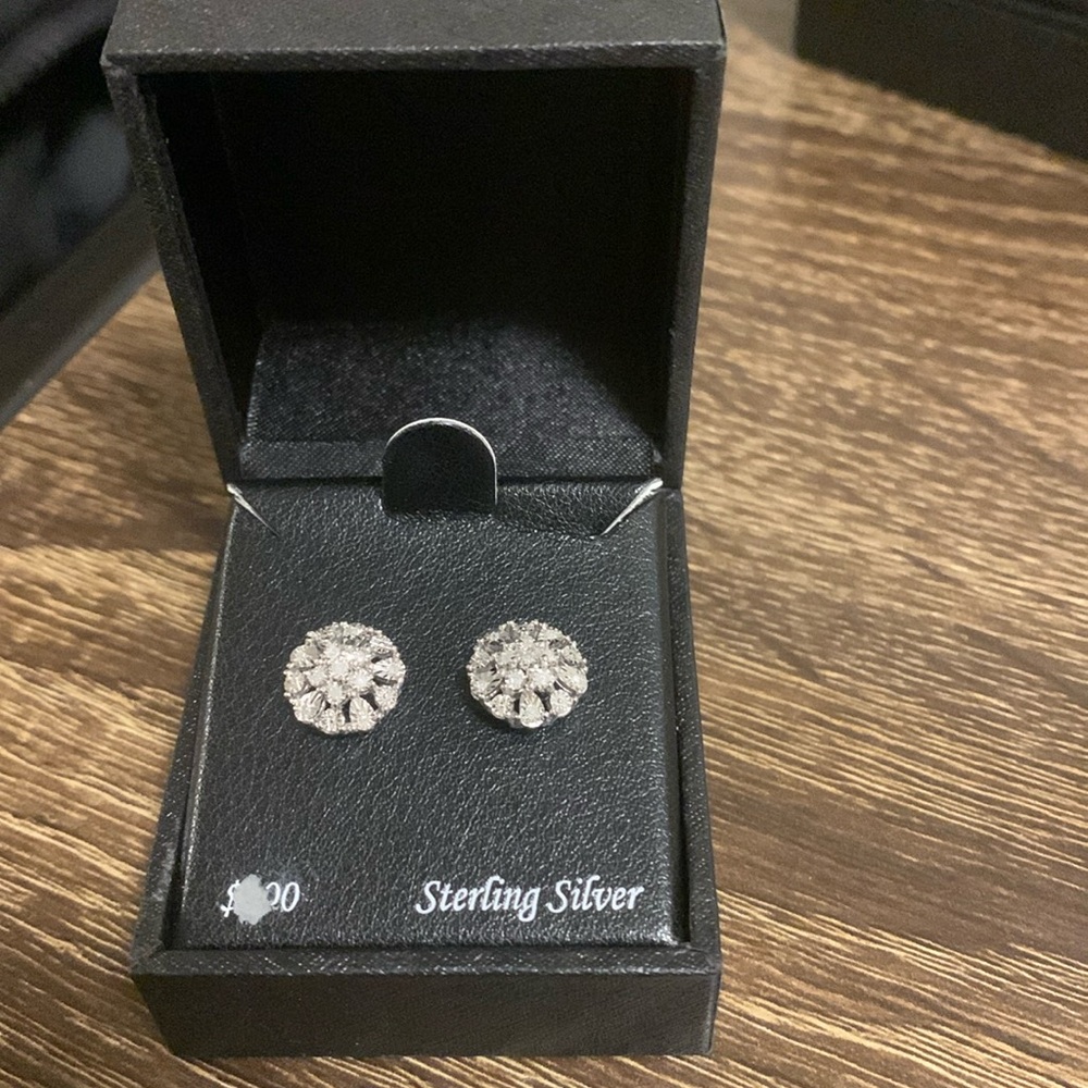 Sterling silver earrings